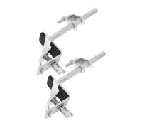BESTonZON 2pcs Metal Drum Cowbell Holder Clip Durable Mount Bracket for Bass Drum Portable Clamp for Musicians Quick Installation for Versatile Setup
