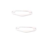 BESTonZON 2pcs Metal Guitar Pickup Frame Mounting Ring Single Coil Humbucker Pickup Ring Screws for Tl Style Electric Guitars