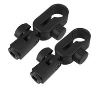 BESTonZON 2pcs Microphone Clips Compatible Levitt Mic Fixing Clips for Stands Handheld Mic Holders Holders for Studio Recording