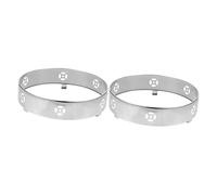 BESTonZON 2pcs Multi-use Stove Holding Ring Gas Cooker Windshield Stove Top Covers Heat Insulation for Cooking