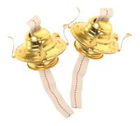 BESTonZON 2pcs Oil Lamp Burner Replacement Kerosene Lamp Regulator Vintage Aluminum Alloy Base with Craftsmanship Simple Design Versatile Replacement Parts for Home Décor