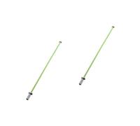 BESTonZON 2pcs One-way Guitar Truss Rod Adjustment Lever Iron Plate Guitar Truss Rod Cover Straight Edge