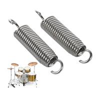 BESTonZON 2pcs Pedal Hammer Spring Kick Spring Foot Pedal for Bass Drum Tension Tool Improving Playing Experience in Percussion Instrument Parts
