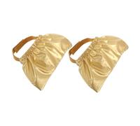 BESTonZON 2pcs Pet Shower Cap Adjustable Dog Bathing Ear Covers with Elastic Headgear for Cats Dogs Comprehensive Protection for Bathing Soft and Sturdy Material