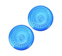 BESTonZON 2pcs Pet Throwing Toys Outdoor Dog Chew Toy Biting Training Pet Flying Disc Plaything for Large Dogs Like Golden Retriever