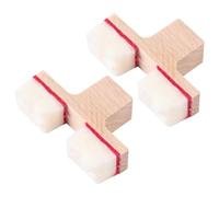 BESTonZON 2pcs Piano Maintenance Tool for Upright Pianos Wool Felt and Wood Material with Smooth Surface and Uniform Shape and Maintenance Accessories