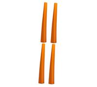 BESTonZON 2pcs Piano Tuning Fork Mute Musical Piano Tuning Fork Mute Blocks Maintenance Tools High Accuracy Kit