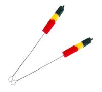 BESTonZON 2pcs Piccolo Cleaning Brush Instrument Cleaners Piccolo Brush Cleaner for Music Instrument Cleaning Tools Washable Bristle