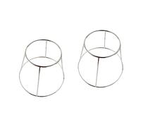 BESTonZON 2pcs Pizza Supply Desktop Pizza Holder Household Seafood Holder Seafood Plate Rack Serving Tray