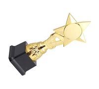 BESTonZON 2pcs Plastic Winner Trophy Durable Star Trophy for Sports Competitions Classroom Rewards and Party Games Encourages Participation and Achievement