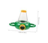 BESTonZON 2pcs Portable Insect Observation Boxes with Built in Magnifier for Educational Science Kit for Collecting and Examining Insects Plants Rocks Shells and Minerals Sturdy Plastic