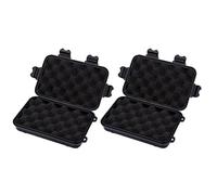 BESTonZON 2Pcs Portable Wilderness Survival Container Box Shockproof Adventure Storage Box for Camping Hiking Outdoor Activities Durable Versatile Adventure Gear