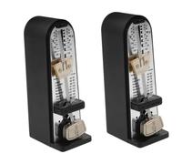 BESTonZON 2pcs Practical Instrument Metronome Multi Functional Versatile Metronome Tuner for Violin Music and Guitar Practice Beat Feature