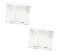 BESTonZON 2pcs Reed Accessory Reed Storage Supply 6-slot Saxophone to Open Close