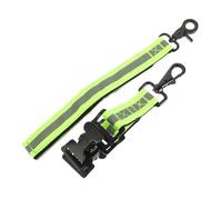 BESTonZON 2pcs Reflective Firefighter Glove Straps with Buckle Elastic Safety Holder for Duty Gloves Heavy-duty Reusable Wrist Guard Clips with Hook Attachment for Firefighter Tools