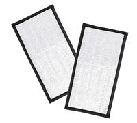 BESTonZON 2pcs Reptile Heating Mat Reflective Insulation Film 68x30cm - Small Terrarium Heat Pad for Turtles, Lizards, Snakes and Rabbits - Pet Heating Pads for Winter Thermal Warmth