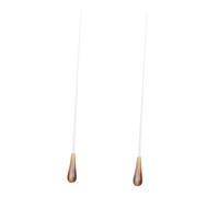 BESTonZON 2pcs Resin Concert Music Show Performance Orchestra Conducting Stick for Orchestra Music and Conductor Performances at Home Stage