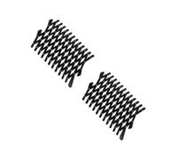 BESTonZON 2pcs Retractable Window Pet Gate Fence Portable Barrier for Dog Car Window Protection Mesh Enclosure for Puppy Ventilation