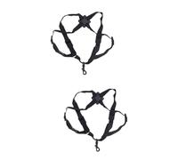 BESTonZON 2pcs Sax Harness Adjustable Shoulder Strap Belt for Alto Tenor Soprano Saxophones