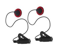 BESTonZON 2pcs Self-adhesive Piezo Transducer Pickups for Acoustic Guitar Violin Ukulele Mandolin Banjo Portable Eq Sound Adjustment No-drill Installation Low-frequency Amplification String