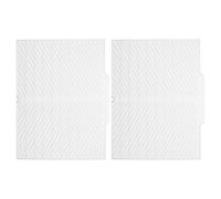 BESTonZON 2pcs Silicone Dish Drying Mat for Kitchen Sink and Counter Non-Slip Silicone Drain Pad that Doubles as Trivet, Resists Deformation, Space-Saving and Foldable for Everyday Use