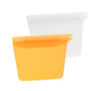 BESTonZON 2pcs Silicone Dog Treat Bag Lightweight Snack Pouch for Outdoor Training Travel with Rainproof Protection and Easy to Clean Design