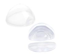 BESTonZON 2pcs Silicone Pacifier Storage Case Holder for Baby Newborn Infant, Portable Pacifier Holder Box for Travel Outdoor Use
