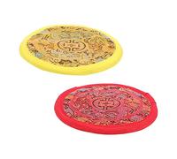 BESTonZON 2pcs Singing Bowl Mats Cushion for Buddhist Ritual Instrument Pad Sound Bowl Mat