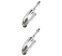 BESTonZON 2pcs Snare Drum Lugs Metal Hooks Connector for Drum Set Repair Parts Replacement Supply for Marching
