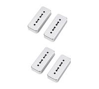 BESTonZON 2pcs Soapbar Pickup Covers for Guitars Pickup Covers Pole Spacing for Electric Guitar