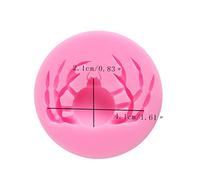 BESTonZON 2pcs Spider Shape Silicone Molds Halloween Fondant Halloween Resin Molds Silicone Baking Ice Cube Tray Cupcake Modeling Cake Mold