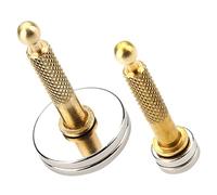 BESTonZON 2pcs Stainless Steel Guitar Repair Tool Kit Acoustic Guitar Magnets Replacement Accessories