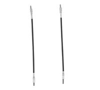 BESTonZON 2pcs Steel Violin Tailpiece Kit Tailgut Cord Lanyard Tailpiece Adjustment for Violin Accessories