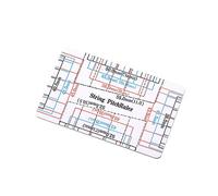 BESTonZON 2pcs String Chord Ruler Guitar Measuring Tool Gauge Measuring Ruler Guitar Setup Gauge Luthier Ruler Guitar Supplies Action Gauge System Guitar Accessories Pro Tools Plastic White