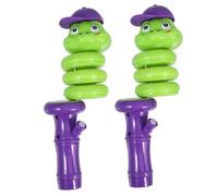 BESTonZON 2pcs Swinging Whistle Snake Portable Handheld Whistle for Stress Relief and Relaxation Twist and Turn Fidget for Boys Go Entertainment