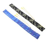 BESTonZON 2pcs Sword Carrying Bag Lightweight Travel Holder for Japanese Swords and Martial Arts with Traditional Design Easy Storage and Portability for Tai Chi Fencing Training and