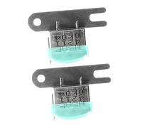 BESTonZON 2Pcs Tape Recorder Stereo Head Stereo Cassette Recorder Magnetic Head Metal Dual Channel Recording Performance with Independent Button Accessory for Portable Audio Repair