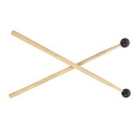 BESTonZON 2pcs Tongue Drum Mallets Percussion Sticks for Musical Instruments Black Rubber for Ethereal Drum and Xylophone Play