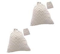 BESTonZON 2pcs Trash Can Storage Bag Laundry Bag Wet Cloth Bag Diaper Bag for Storage Diaper Storage Organizer Cloth Diaper Pail Diapers Holder Wash Bag 420d Oxford Cloth