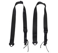 BESTonZON 2pcs Ukulele Shoulder Strap Adjustable Back Strap for Hawaiian Four-string Guitar Comfortable Playing Support Band