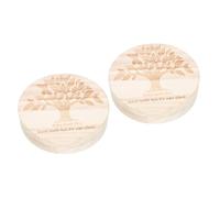 BESTonZON 2pcs Wooden Boys and Girls Keepsake Box Fairy Tooth Holder Memory Case Retainer Case for Childhood Memories