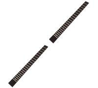 BESTonZON 2pcs Wooden Guitar Fretboard Guitar Repair Part Pro Neck Fretboard Replacement