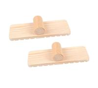 BESTonZON 2pcs Wooden Hamster Seesaw Pet Cage Small Animal Playground Exercise for Hamsters Gerbils Mice Rats with Chew Resistant Design and Skill Developing Fun