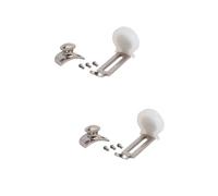 BESTonZON 2sets Clarinet Thumb Rest Clarinet Finger Grip Screws for Woodwind Thumb Rest Pad Replacement Parts