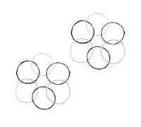 BESTonZON 2sets Classical Guitar Strings Kit Nylon Alloy Strings Easy to Replace Use