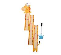 BESTonZON 2sets Creative Cartoon Animals Pattern Height Measurement Sticker for Boy Girl Removable Wall Sticker Boys and Girls Growth Chart for Bedroom Wall Decor