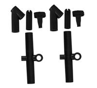 BESTonZON 2Sets DIY Plastic Kite Frame Connectors Lightweight High Transparency Support Rod Repair Parts for Stable Flight and Enhanced Wind Resistance in Outdoor Kite Making