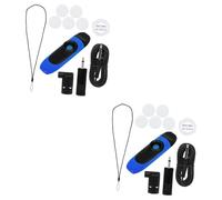 BESTonZON 2sets Electric Kazoo for Adults and Musical Instrument Flute Diaphragms and Connecting Wire for Music Education and Kazoo Game