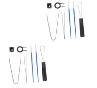 BESTonZON 2sets Mechanical Keyboard Kit Key Remover Tool Brush Keyboard Accessory
