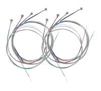 BESTonZON 2sets Strings Metal Musical Strings Parts Accessories Replacement for Musicians Practice